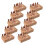 10pcs Foldable Animal Cookie Containers-brown wrapping paper 1