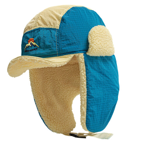 Windproof Trapper Hat for Outdoor Warm Trapper Ushanka Hat-Blue
