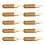 10pcs Copper Sinking Lure Weight With Enhances Casting-5 grams 1