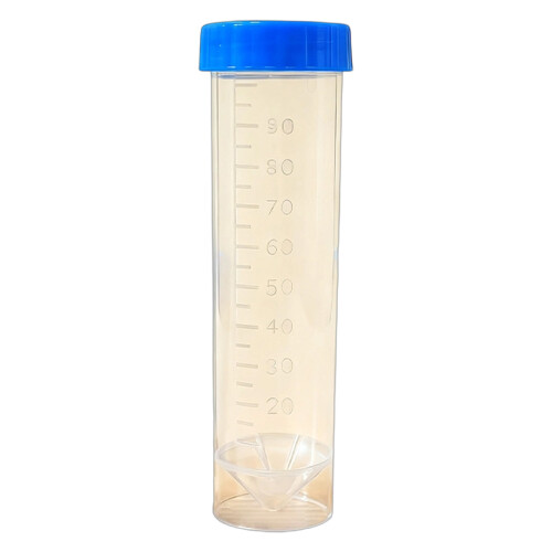 Leichte Formelbox mit Deckel, leicht-Transparente Tube C 100 ml