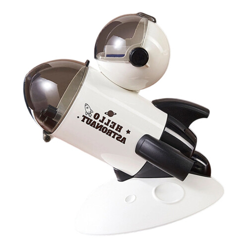 Space Theme Pen Cup Multifunctional Desk Pencil Organiser-White