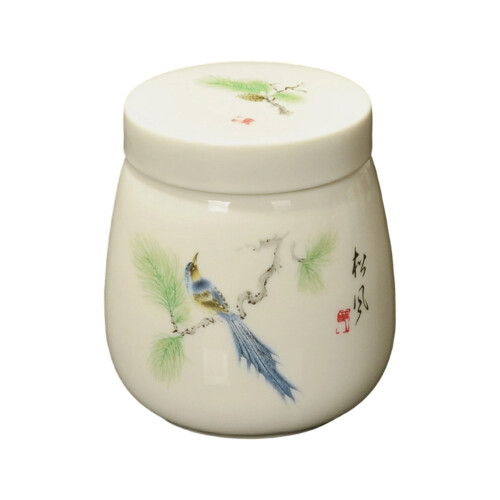 220Ml Ceramic Coddled Eggs Cup With Lid For Kitchen-Matsukaze