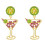 Unique Beverage Shaped Earrings Delicate Pearls Ideal For-4 1