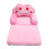 Kids Pink Foldable Armrest Sofa 1