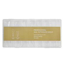 Pack Of 240 Piece Sandwich Nail Double Forms-Long pointed shape