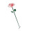 Wrought Iron Blossom Stake Garden Ornament Functioning As-Pink 1