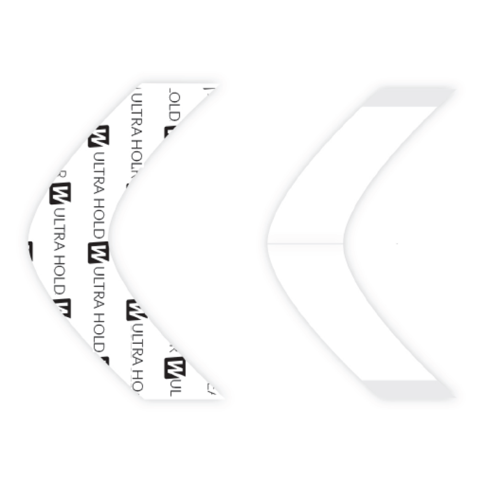 Walker Tape Unisex Clear Ultra Hold Tape Contours - Aa, 36 Pack