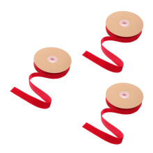 3Rouleauxruban Pelucheux Pour Paquet Cadeau Coiffure Féminine
