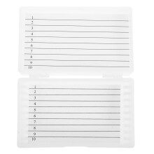 1Boîte Plastique Couvercle Pour Stockage Lames