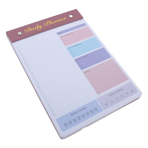 -Notes Planificateur Rouge Pour