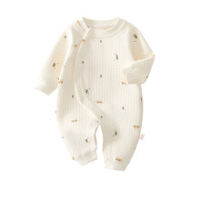 Bodysuit Newborns 3 Layers Romper-car tree 9 to 12 months