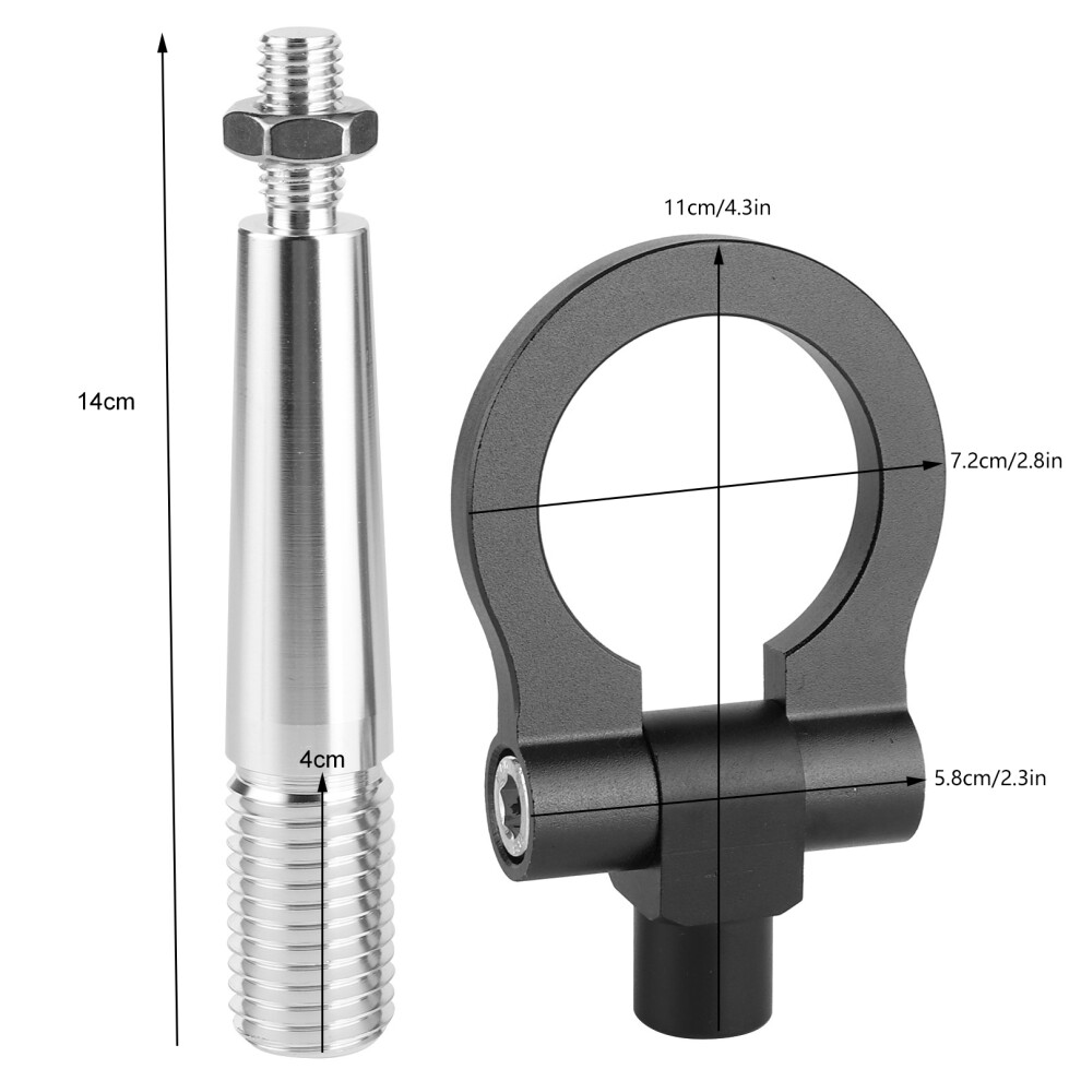 Metal Towing Ring For Track Racing Jdm 7444352498390