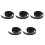 5Rouleaux Ruban De Décoration Polyester Noir Ramadan Eid Fête DIY 1