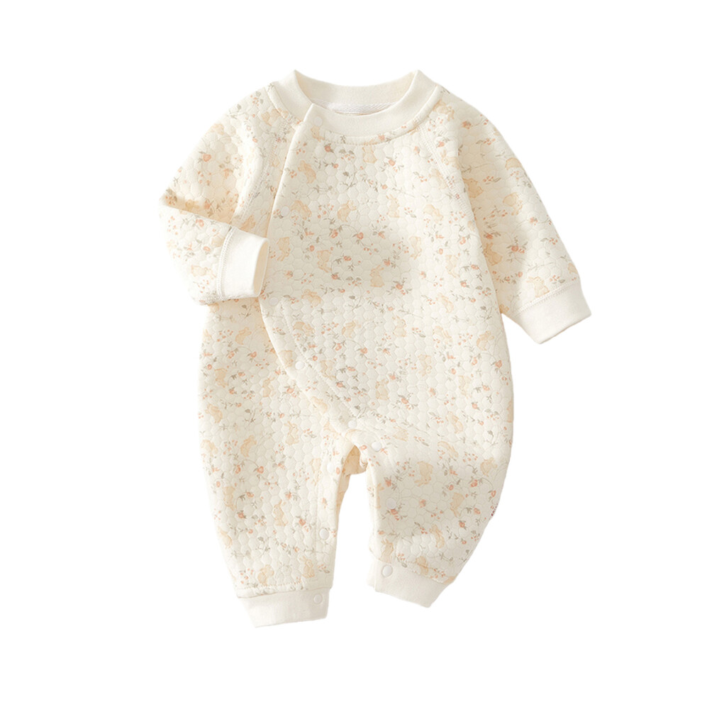 3 Layers Bodysuit Romper Autumn Costume-bunnys 9 to 12 months