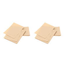 100Feuilles Ligné Kraft Vintage Style Lettres Marron