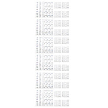 30Feuilles Pour Corps Et Auto-Adhésifs Variées