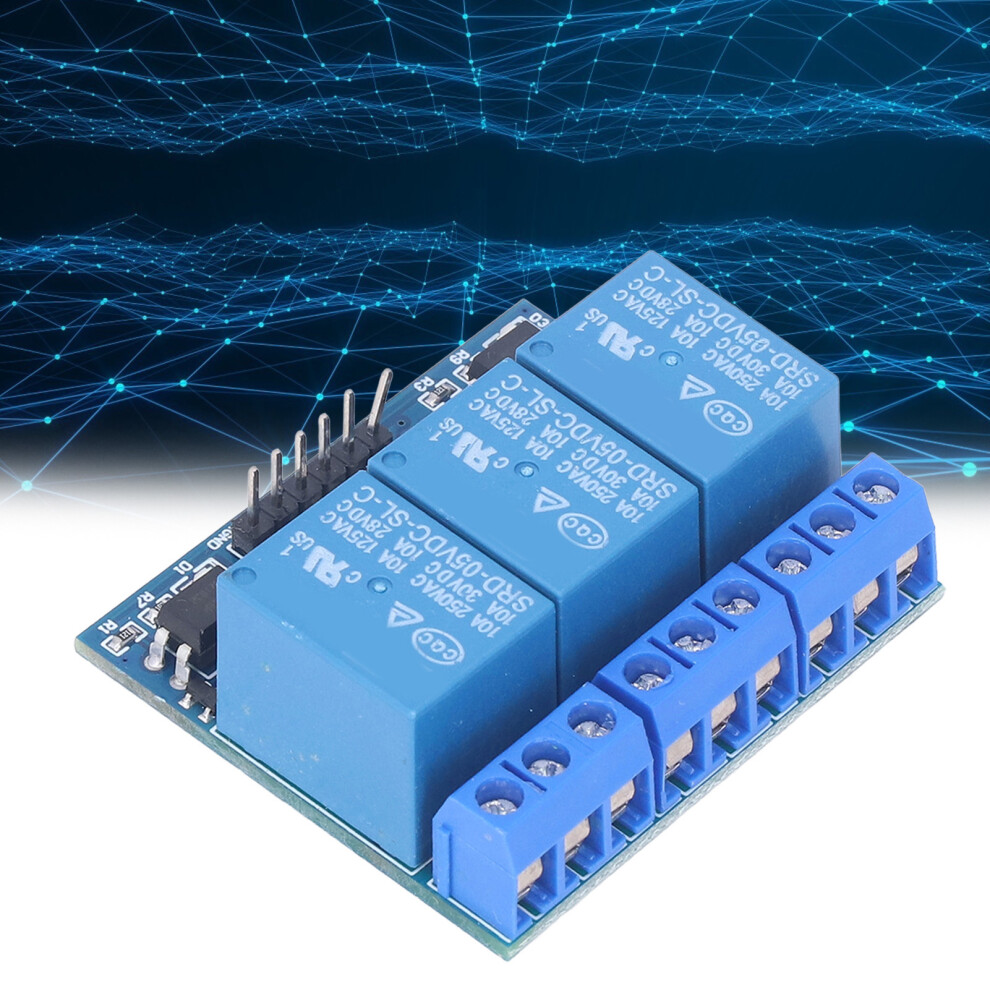 Relay Module 3 Channel 5V Optoisolated