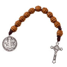 Rosenkranz aus Legierung, inklusive Kruzifix und Gebetsperlen-A