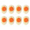 40Pcs Mini Half Egg Miniature PVC Models Kitchen Micro Landscape Decor 1