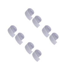 8Rolls Silver Crepe Streamers Easy-to-Use Wall & Ceiling Party Decor