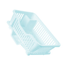 Quick Draining Dish Drying Rack Efficient and Sturdy for-Blue