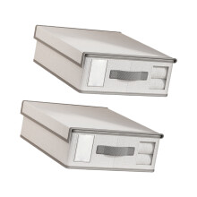 Bettlaken-Organizer mit transparentem Fenster, leicht-6