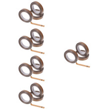 15Rolls Heat Resistance Electrical Tape Light Brown High Insulation