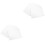 100Sheets Tear-Resistant White Sticker Paper Matte Adhesive Labels 1