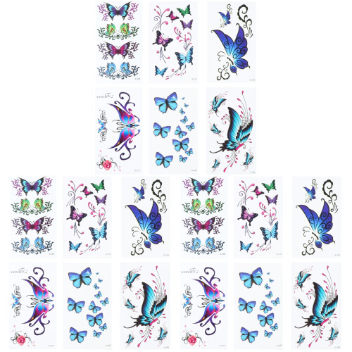 90Pcs Assorted Color Waterproof Stickers Design for DIY Crafts