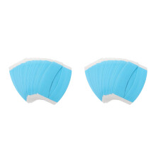 46Sheets Sky-Blue Double Sided Tape for Hair Extension Durable Hold