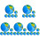30Pcs Durable Globe Stress Balls Bulk Elastic Sensory Squeeze Balls 1