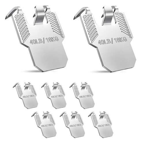 Versatiles Mounting Hook With Universal Compatibility For-8pcs