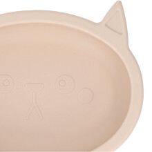 Cute Food Bowl with Suction Cup - Cat