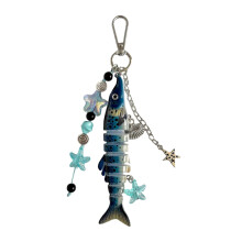 Porte-clés dynamique en forme de poisson, accessoire de-modèle 2
