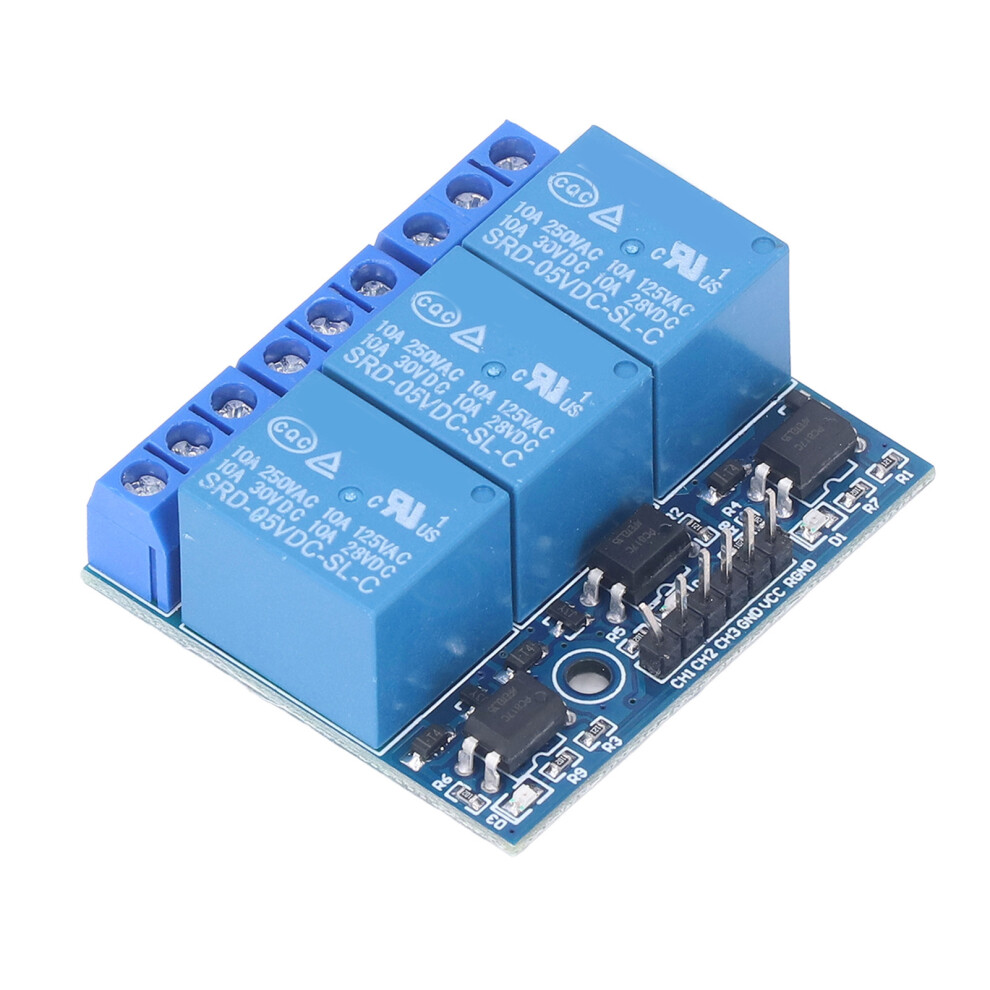 3 Channel Relay Module For Arduino 5V 7444352525089