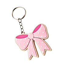 Practical Keyring Bottle Opener Strong Plastic Easy-Light Pink