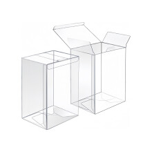 Transparent Storage Solution PVC Packing Box For-79x57x115mm