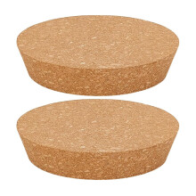 2Pcs Tapered Cork Plugs Wood Corks Lids Bottle Lids Stoppers