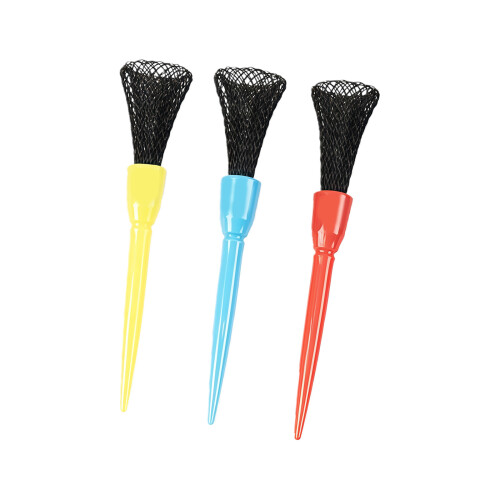 3Pcs Adjustable Height Golf Tees With Soft-red blue yellow 73mm