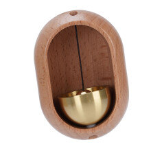 Wood Brass Shopkeepers Bell