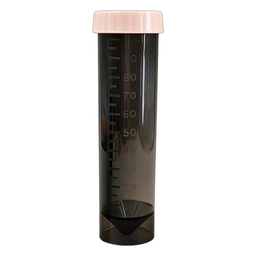 Food Safe PP Formula Dispenser Secure-Transparent black D 100ml