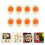 40Pcs Mini Half Egg Miniature PVC Models Kitchen Micro Landscape Decor 6