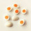 40Pcs Mini Half Egg Miniature PVC Models Kitchen Micro Landscape Decor 9