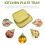 Appetizer Serving Tray 2pcs 8.6x6.5x0.4in 4