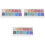 3Box Professional Solid Watercolor Pigment Kit Bright Assorted Colors 3