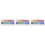 3Box Professional Solid Watercolor Pigment Kit Bright Assorted Colors 4