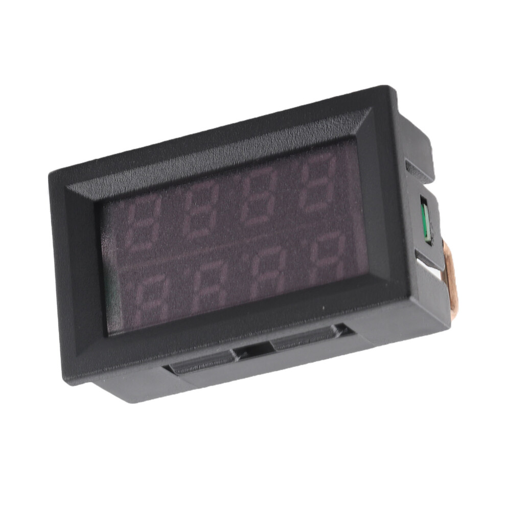 LED Voltmeter Ammeter Panel 200V 10A DC
