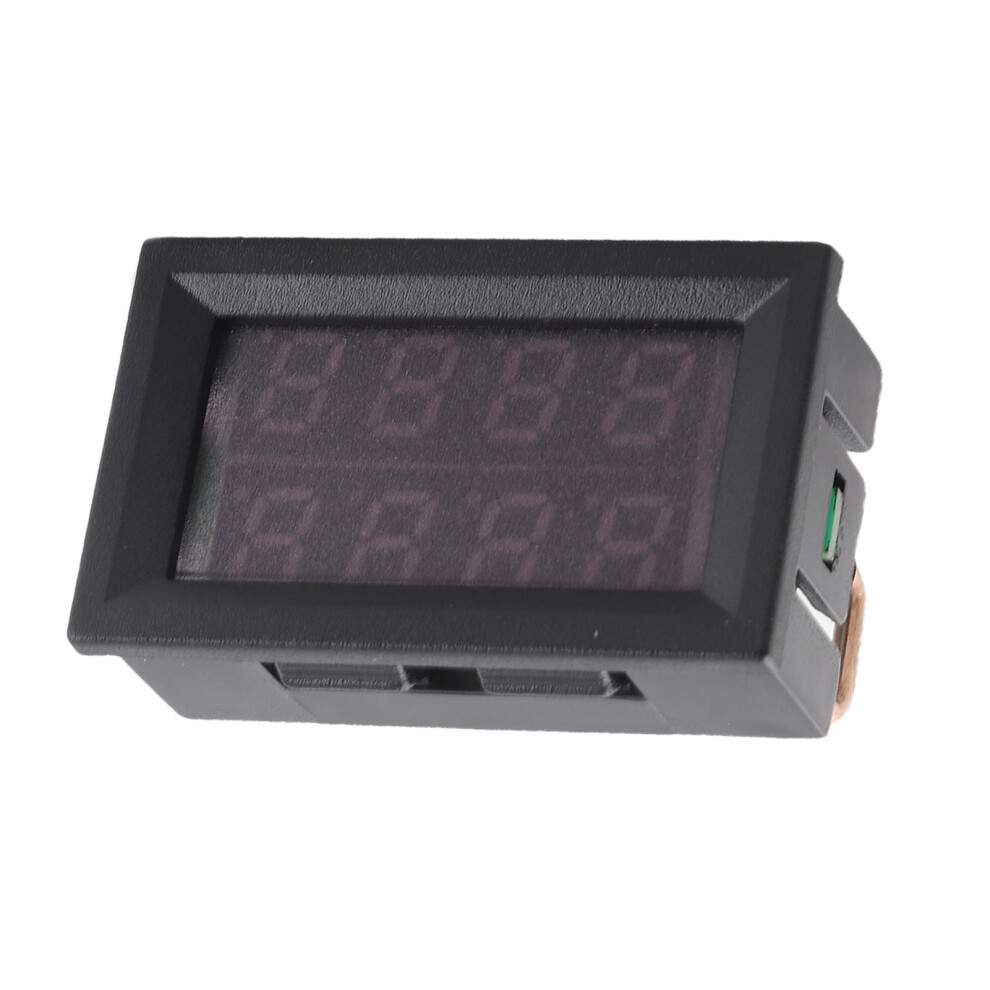 LED Digital Voltmeter Ammeter DC 0-200V