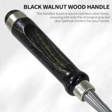 Woodworking Chisel Set with Wooden Storage Case