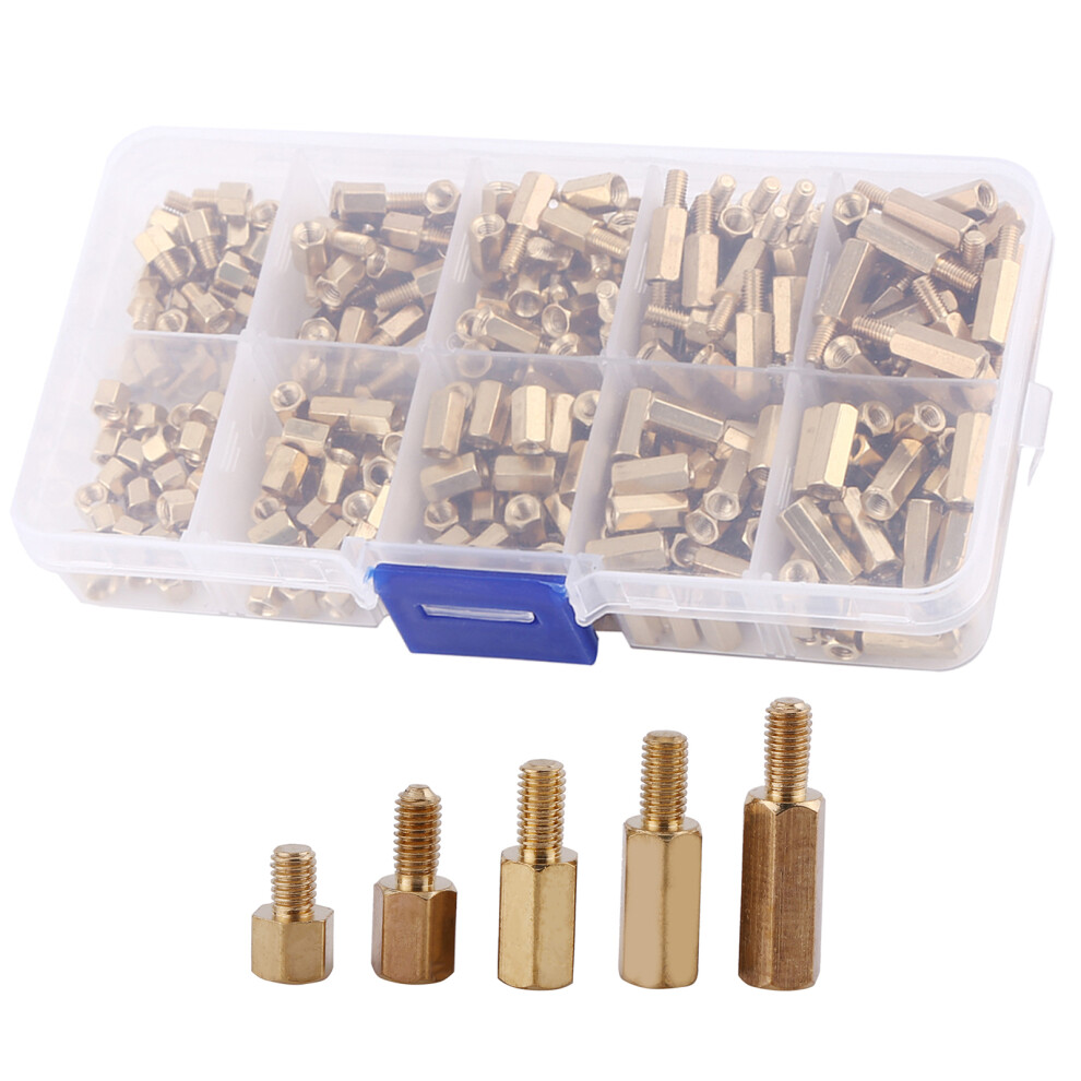 Brass standoffs 300pcs M3 Hex MF FF